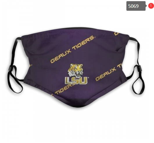 NCAA LSU Tigers #1 Dust mask with filter